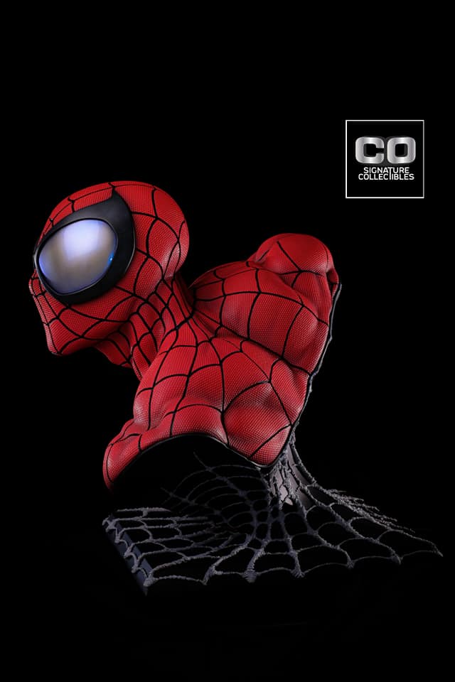 PRE-LOVED - CO Signature Collectibles: Spider-Man Life Size Bust