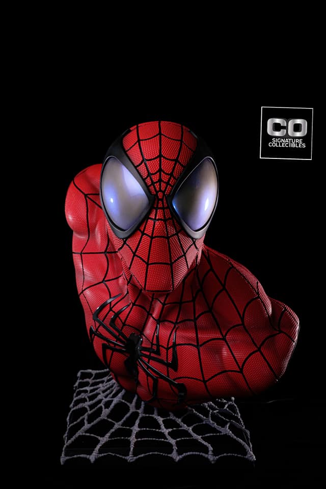 PRE-LOVED - CO Signature Collectibles: Spider-Man Life Size Bust