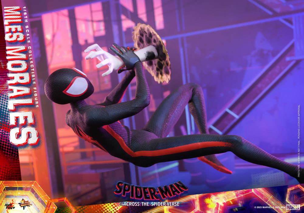 Hot Toys - MMS710 - Spider-Man: Across The Spider-Verse: Part One: Spider-Man (Miles Morales) 1/6 Scale Figure
