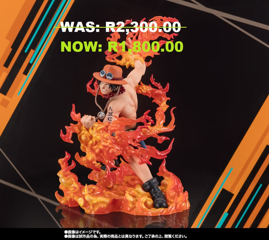 Special Sales- Tamashii Nations - Figuarts Zero - One Piece: [EXTRA BATTLE] PORTGAS.D.ACE -ONE PIECE BOUNTY RUSH 5th Anniversary-