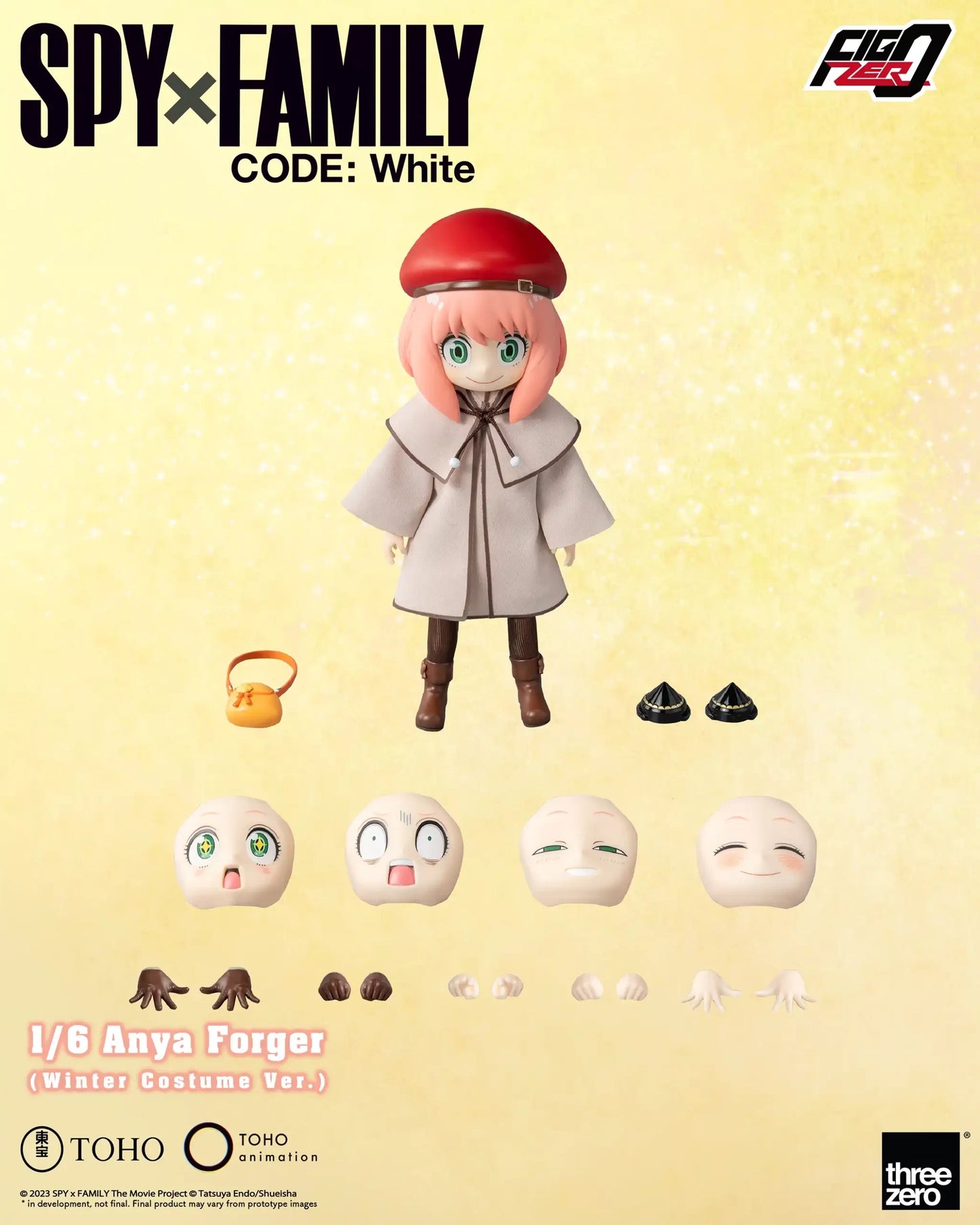 Threezero - SPY×FAMILY CODE: White - 1/6 Scale Anya Forger (Winter Costume Ver.)