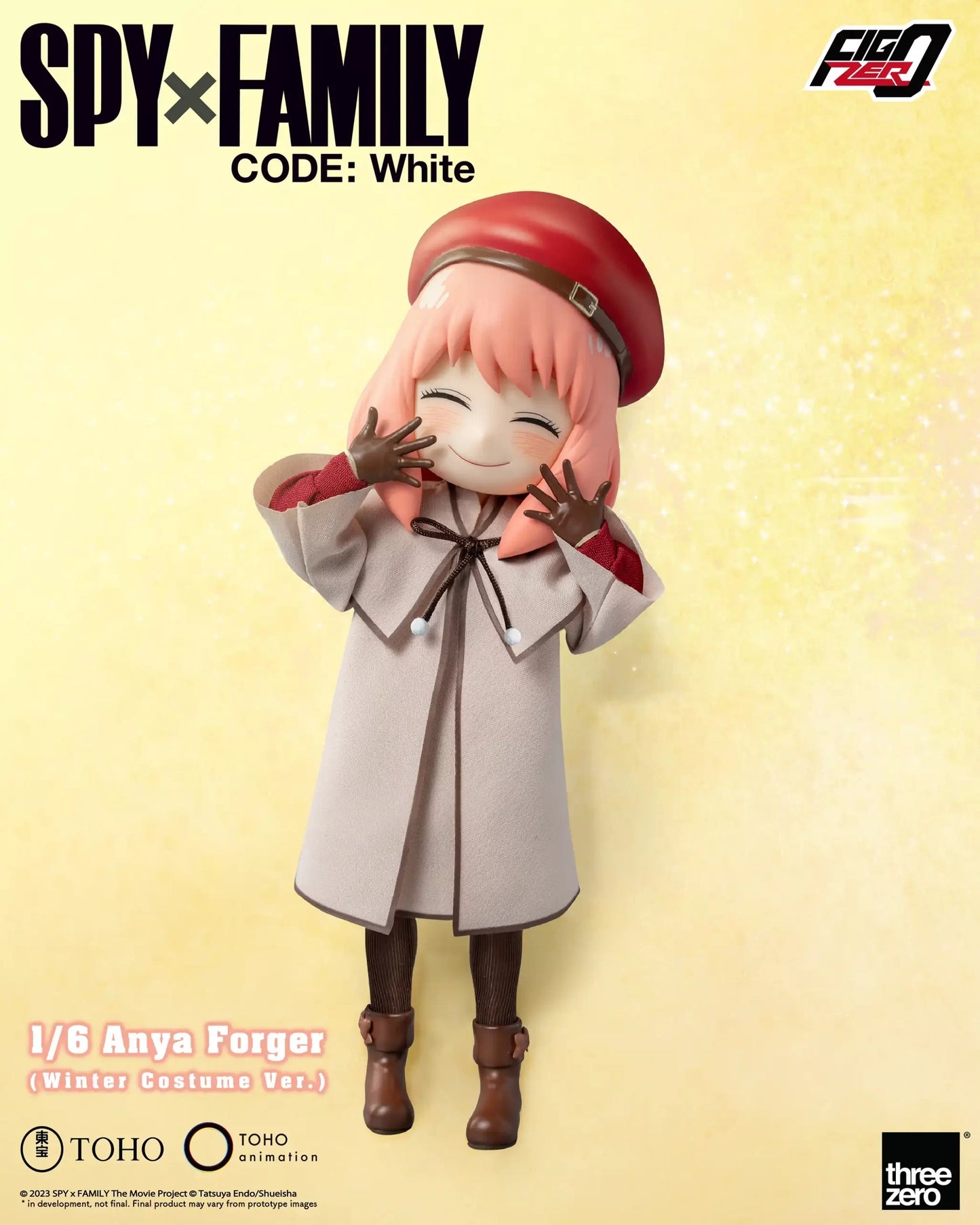 Threezero - SPY×FAMILY CODE: White - 1/6 Scale Anya Forger (Winter Costume Ver.)