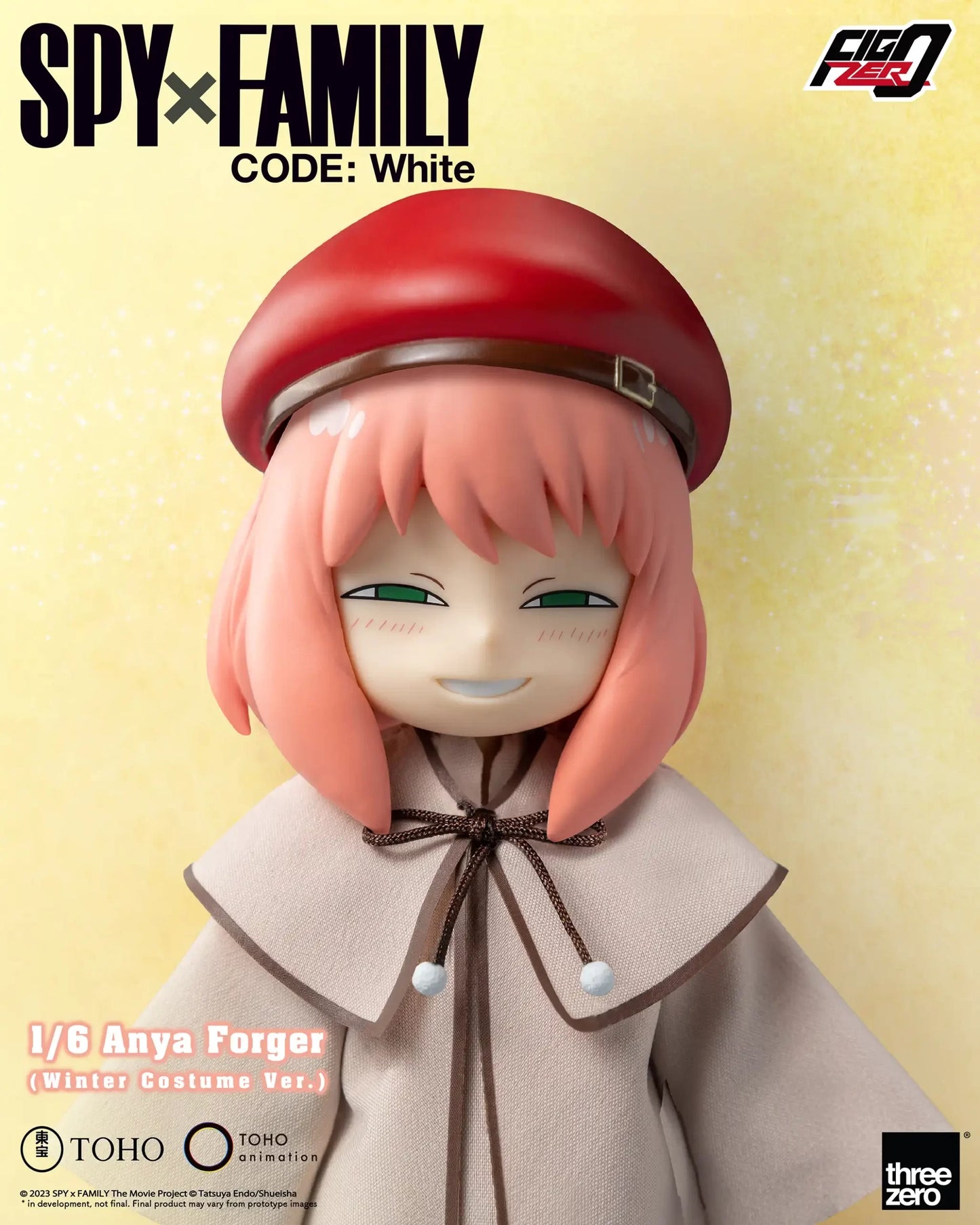 Threezero - SPY×FAMILY CODE: White - 1/6 Scale Anya Forger (Winter Costume Ver.)