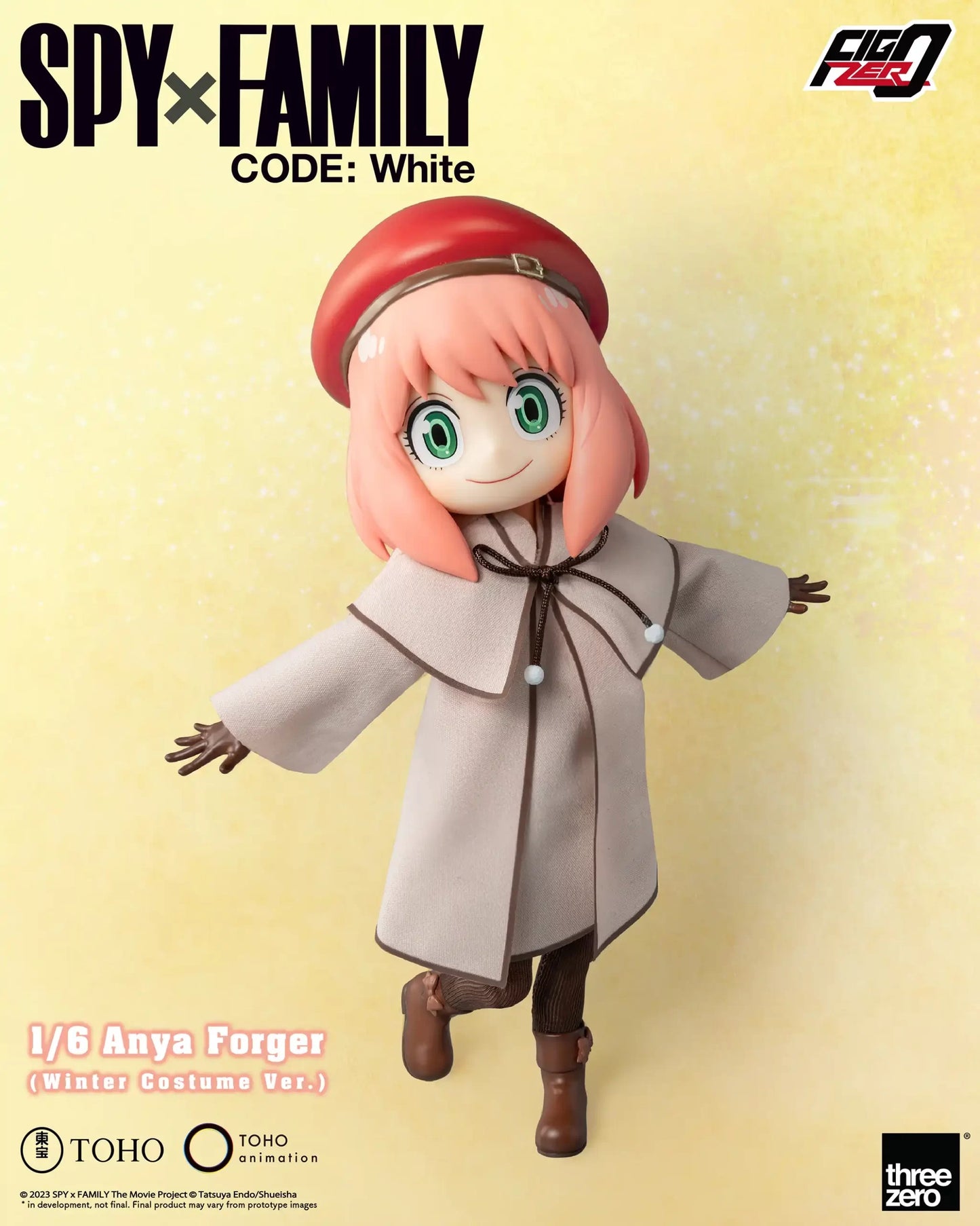 Threezero - SPY×FAMILY CODE: White - 1/6 Scale Anya Forger (Winter Costume Ver.)