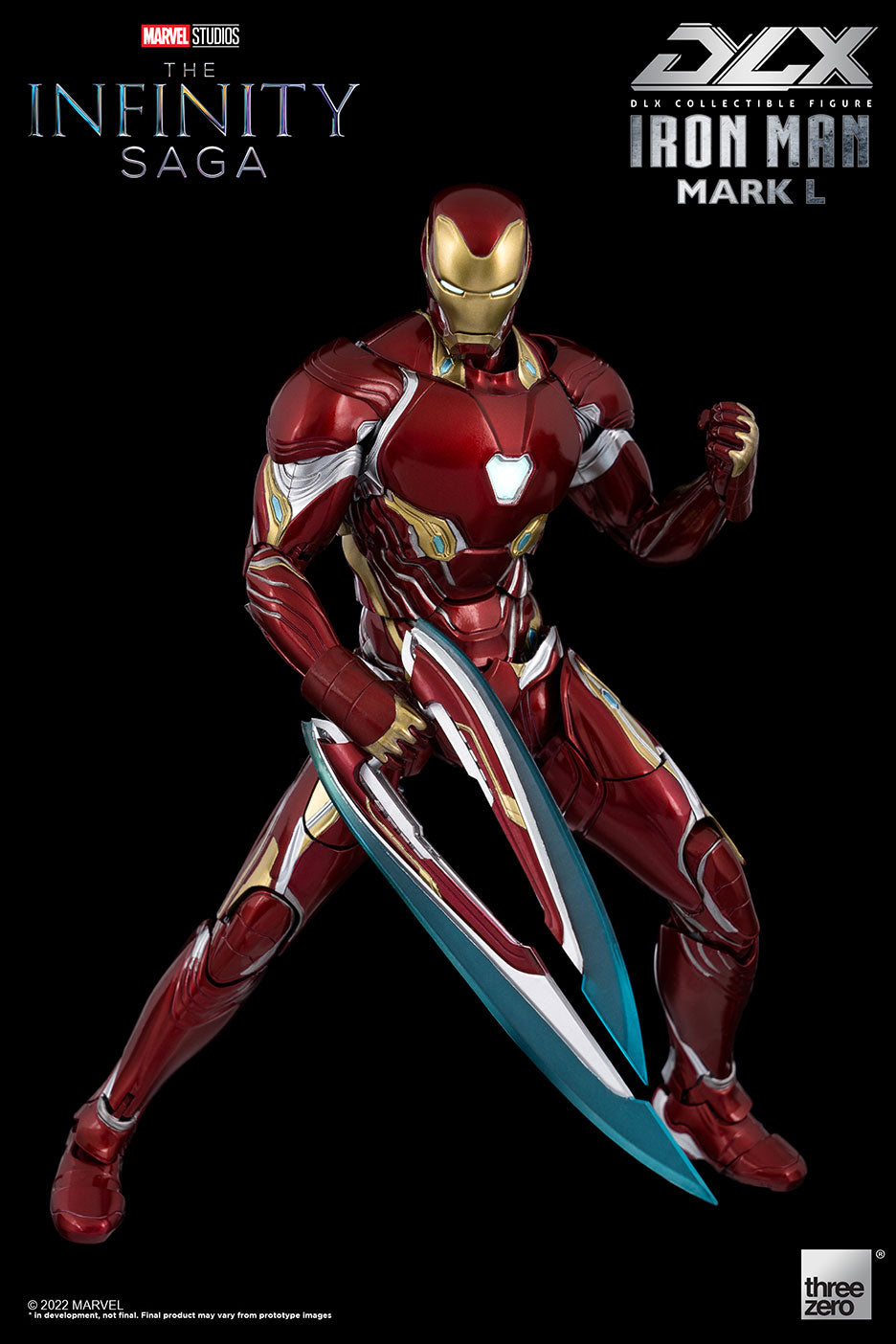Threezero - Marvel Studios: The Infinity Saga - DLX: DIECAST Iron Man Mark 50