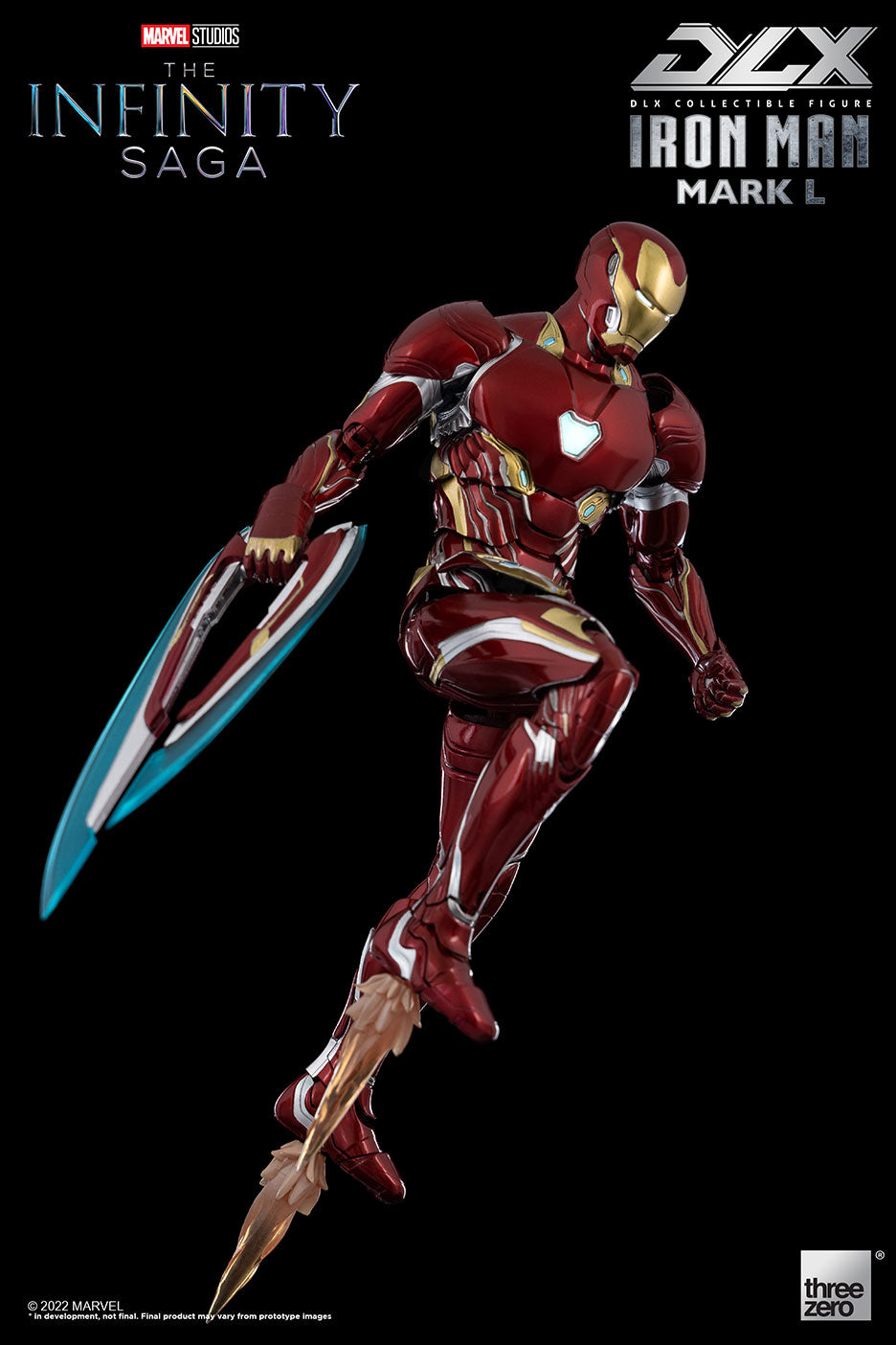 Threezero - Marvel Studios: The Infinity Saga - DLX: DIECAST Iron Man Mark 50