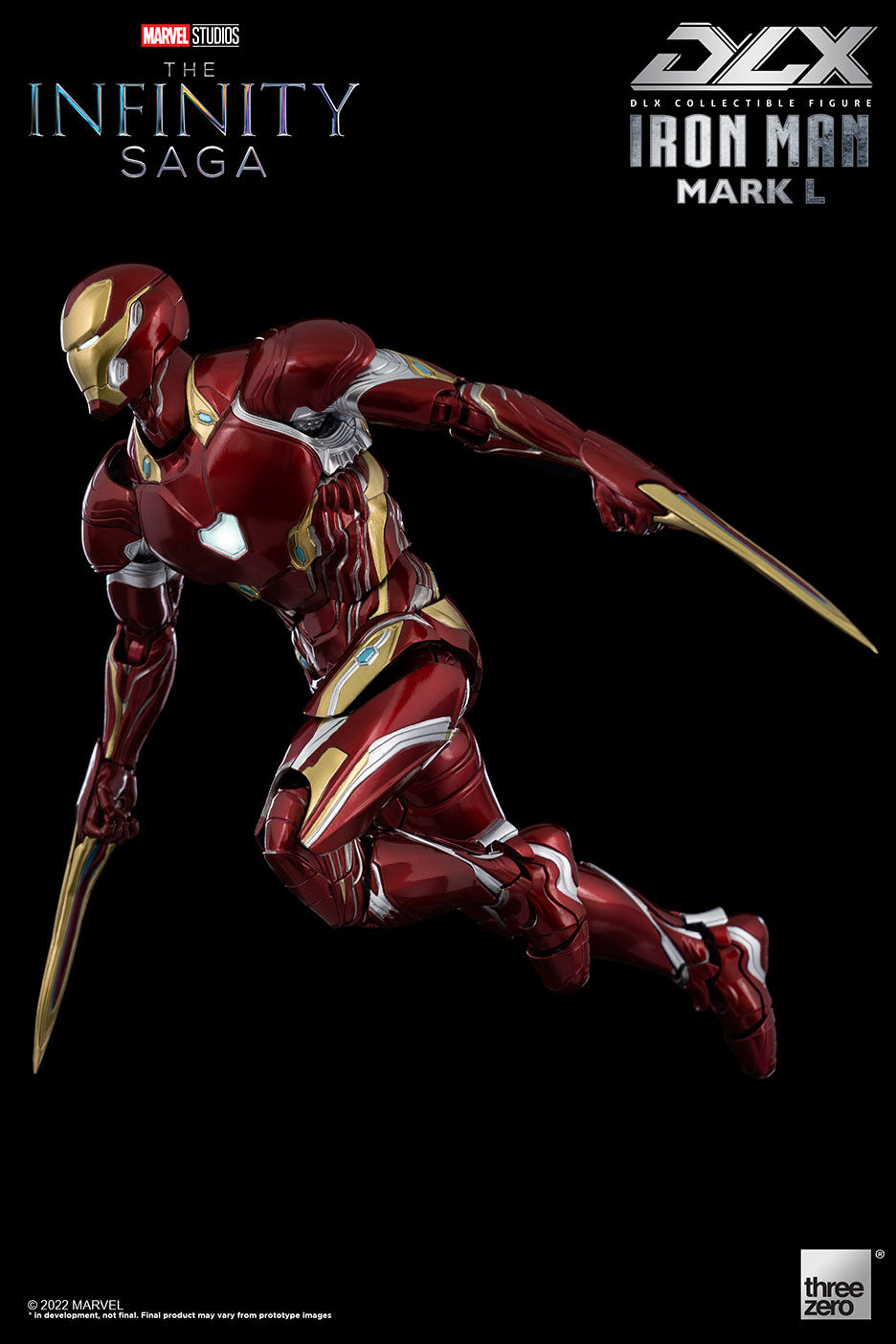 Threezero - Marvel Studios: The Infinity Saga - DLX: DIECAST Iron Man Mark 50