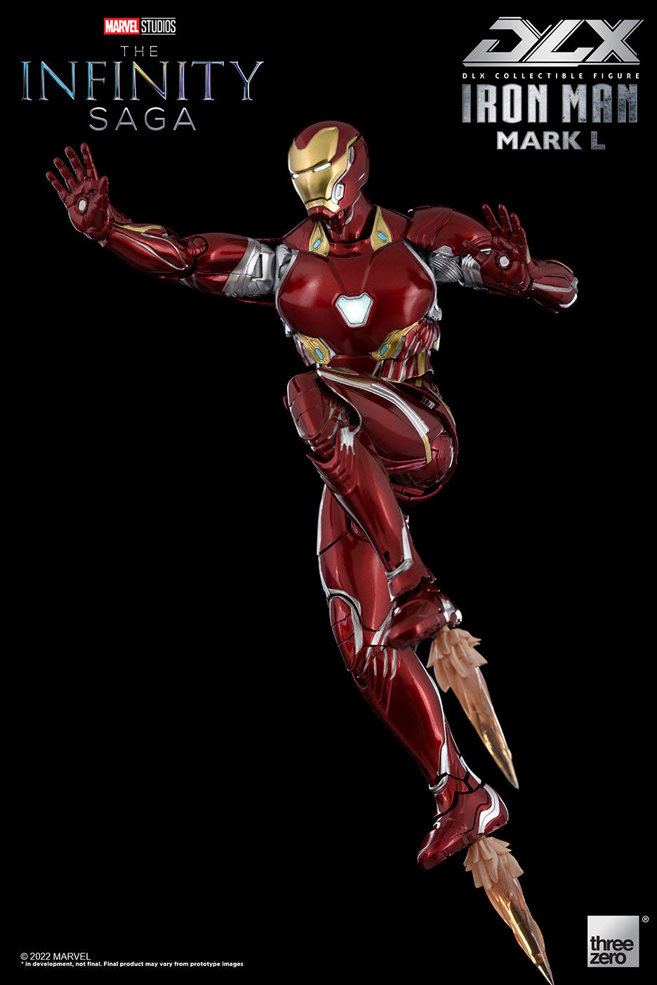 Threezero - Marvel Studios: The Infinity Saga - DLX: DIECAST Iron Man Mark 50