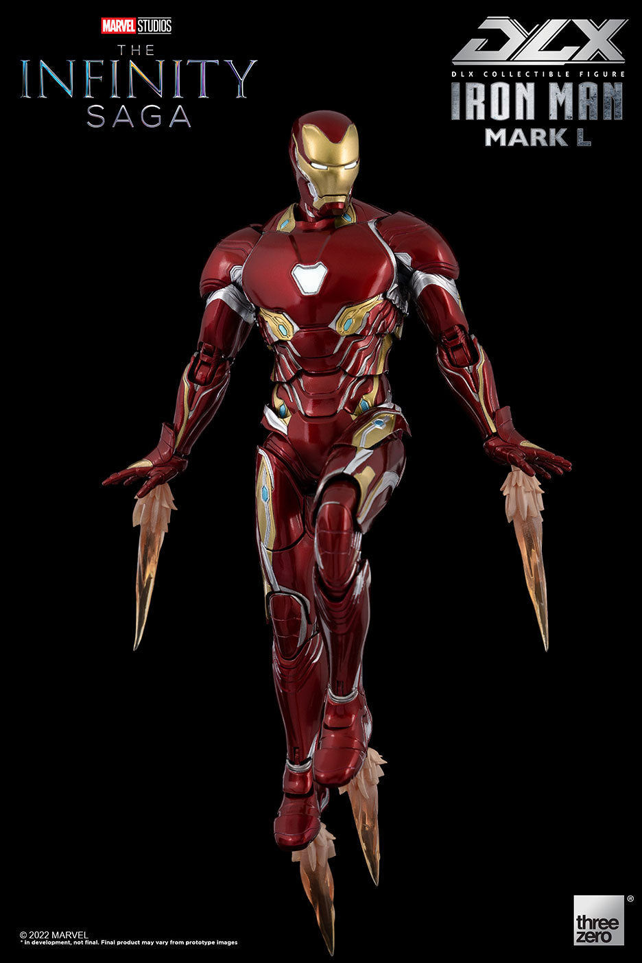 Threezero - Marvel Studios: The Infinity Saga - DLX: DIECAST Iron Man Mark 50