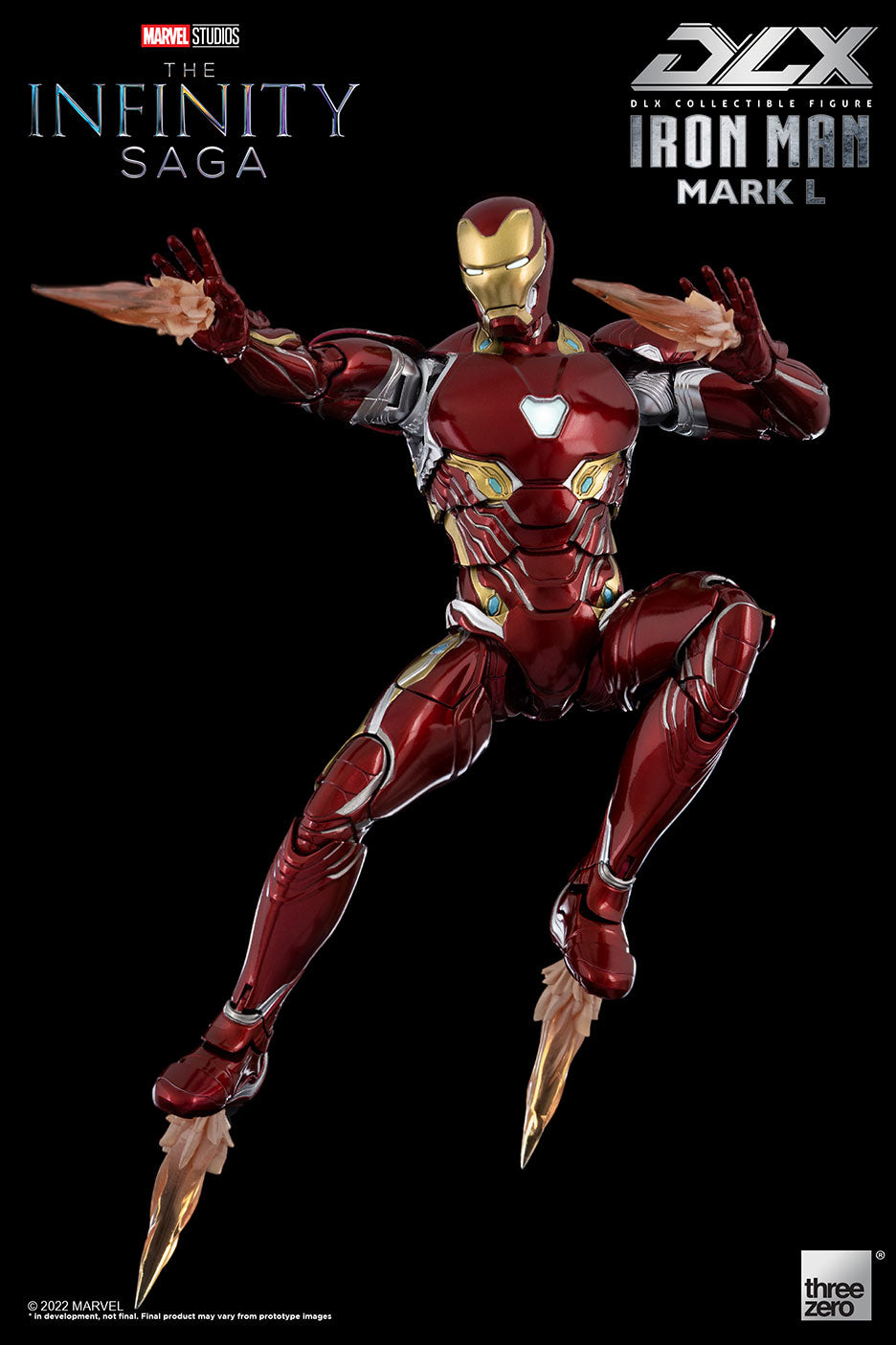 Threezero - Marvel Studios: The Infinity Saga - DLX: DIECAST Iron Man Mark 50