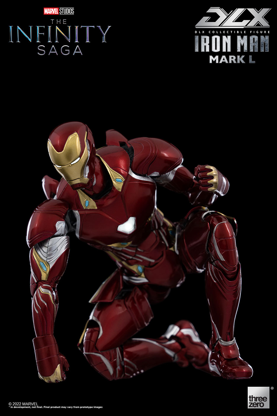 Threezero - Marvel Studios: The Infinity Saga - DLX: DIECAST Iron Man Mark 50