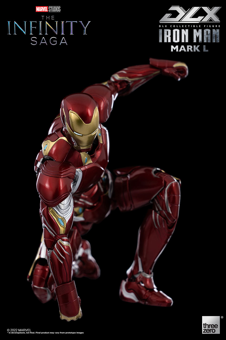 Threezero - Marvel Studios: The Infinity Saga - DLX: DIECAST Iron Man Mark 50
