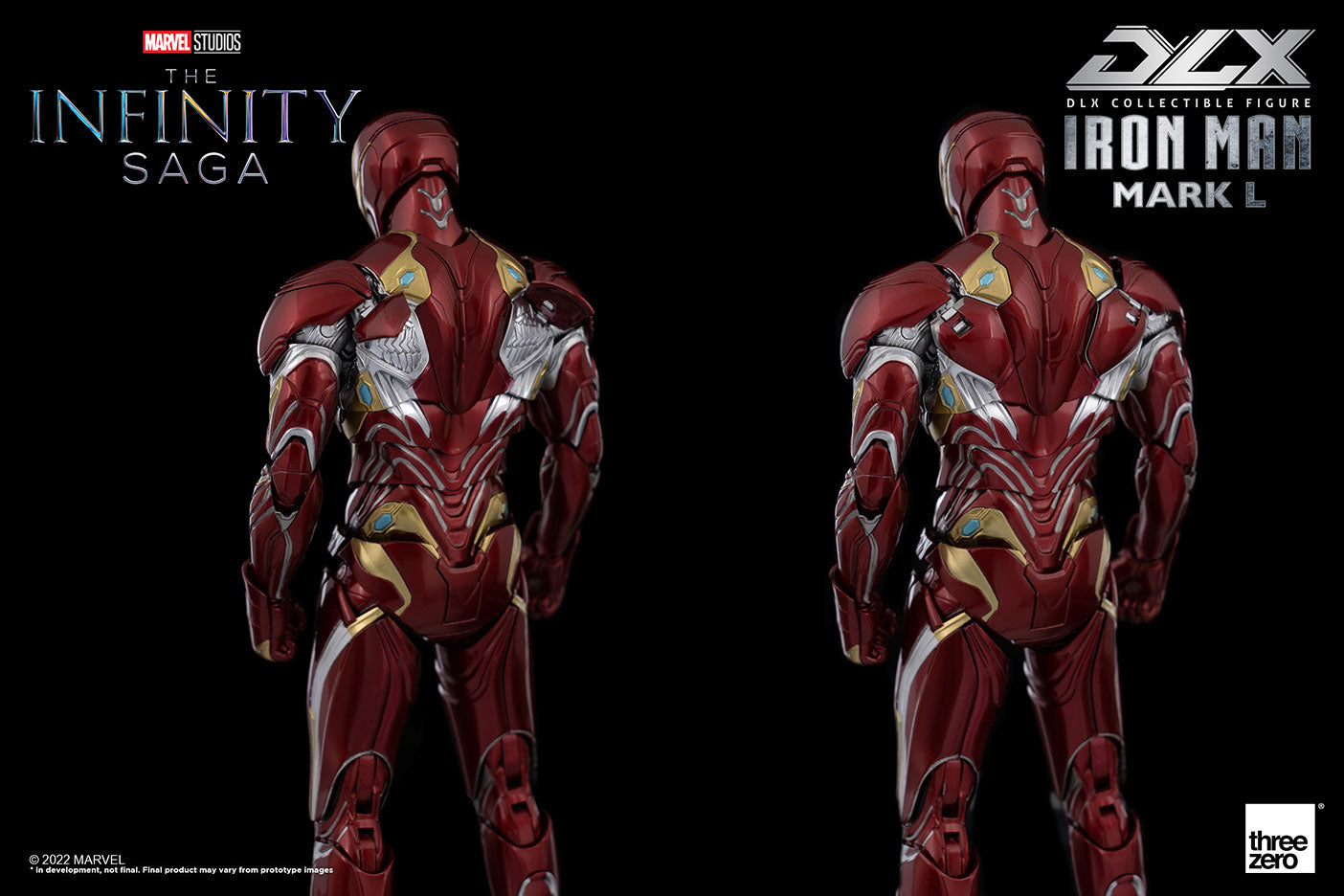 Threezero - Marvel Studios: The Infinity Saga - DLX: DIECAST Iron Man Mark 50