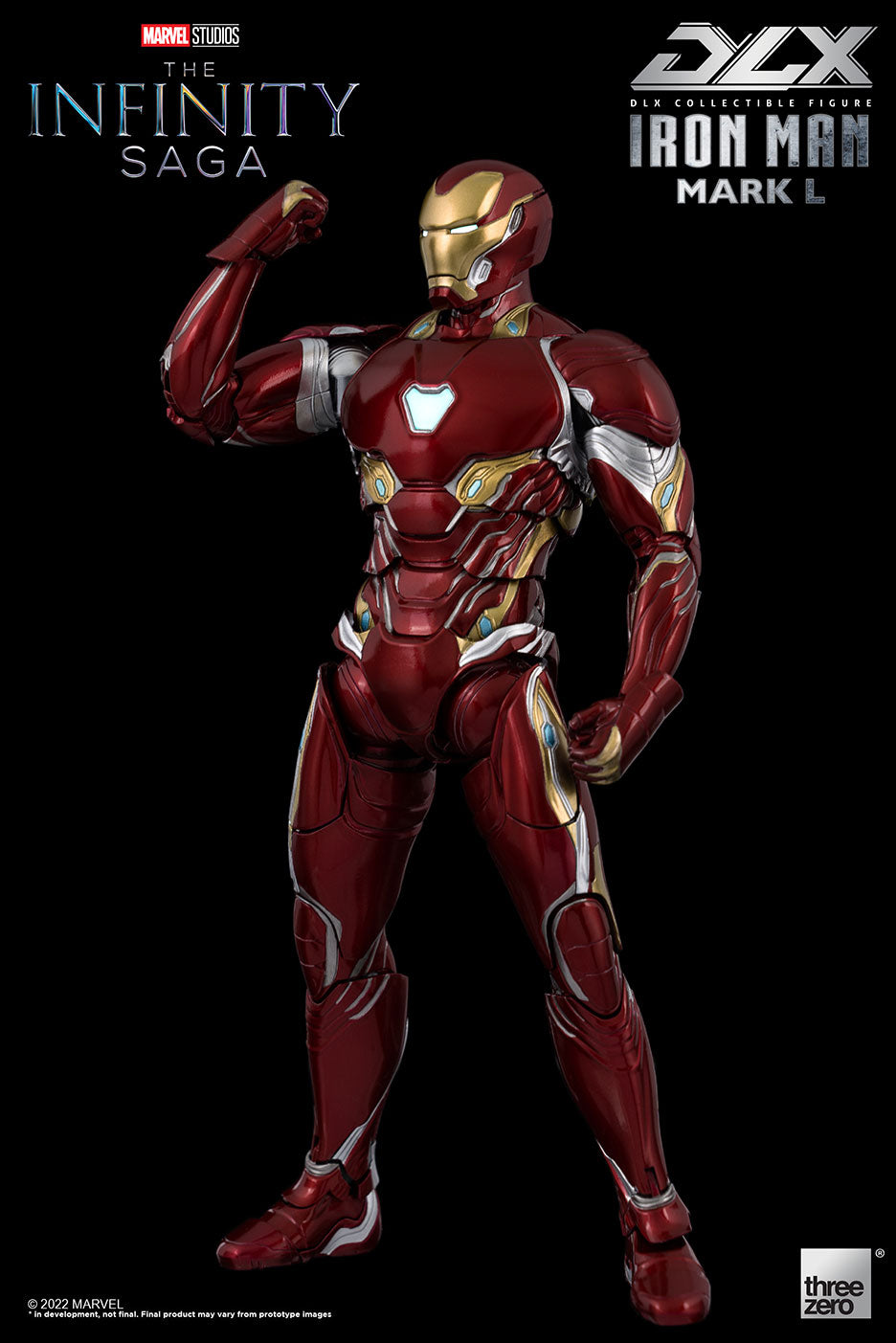 Threezero - Marvel Studios: The Infinity Saga - DLX: DIECAST Iron Man Mark 50