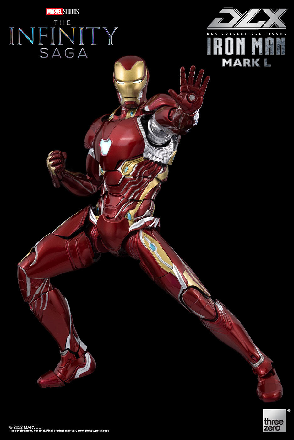 Threezero - Marvel Studios: The Infinity Saga - DLX: DIECAST Iron Man Mark 50