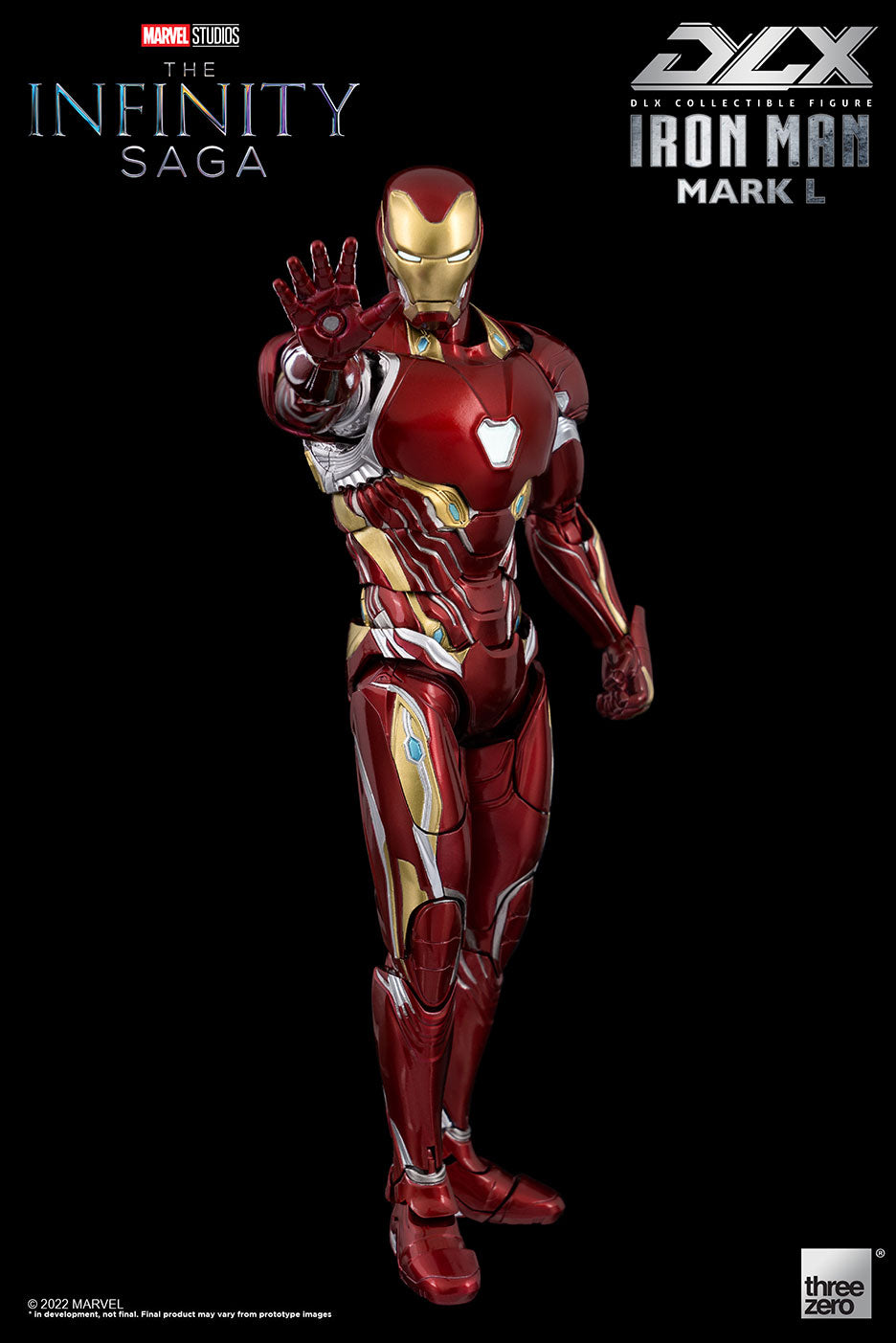 Threezero - Marvel Studios: The Infinity Saga - DLX: DIECAST Iron Man Mark 50