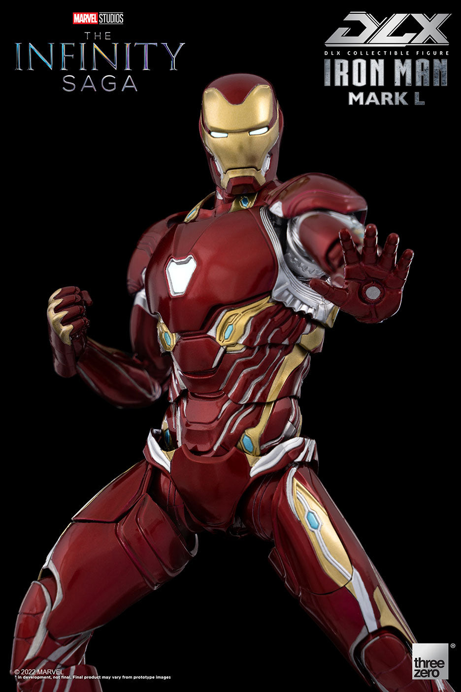 Threezero - Marvel Studios: The Infinity Saga - DLX: DIECAST Iron Man Mark 50