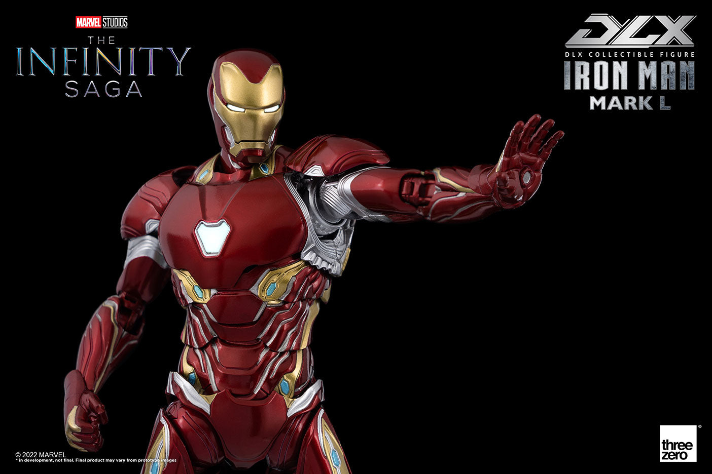 Threezero - Marvel Studios: The Infinity Saga - DLX: DIECAST Iron Man Mark 50