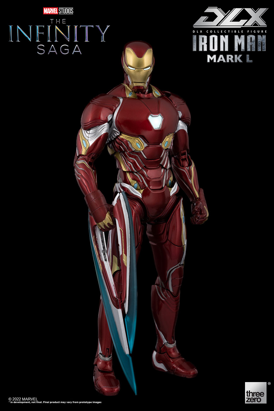 Threezero - Marvel Studios: The Infinity Saga - DLX: DIECAST Iron Man Mark 50