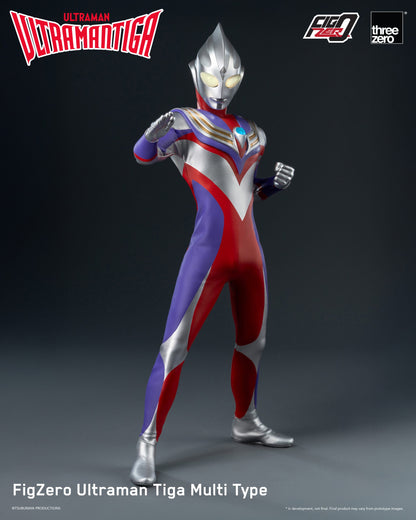 Threezero - Ultraman Tiga:  1/6th Scale FigZero Ultraman Tiga Multi Type (Special Edition)