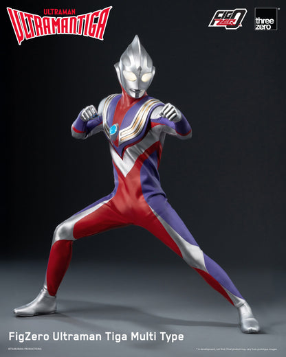 Threezero - Ultraman Tiga:  1/6th Scale FigZero Ultraman Tiga Multi Type (Special Edition)