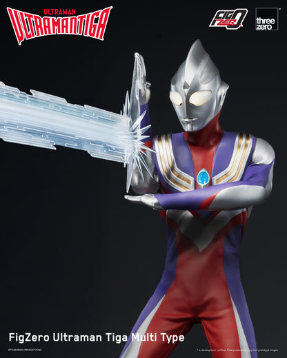 Threezero - Ultraman Tiga:  1/6th Scale FigZero Ultraman Tiga Multi Type (Special Edition)
