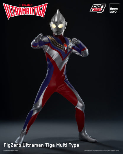 Threezero - Ultraman Tiga:  1/6th Scale FigZero Ultraman Tiga Multi Type (Special Edition)