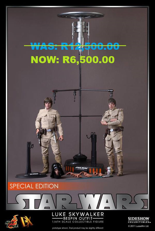 Black Friday Special - PRE-LOVED - HOT TOYS - DX07 - LUKE SKYWALKER (SPECIAL EDITION)
