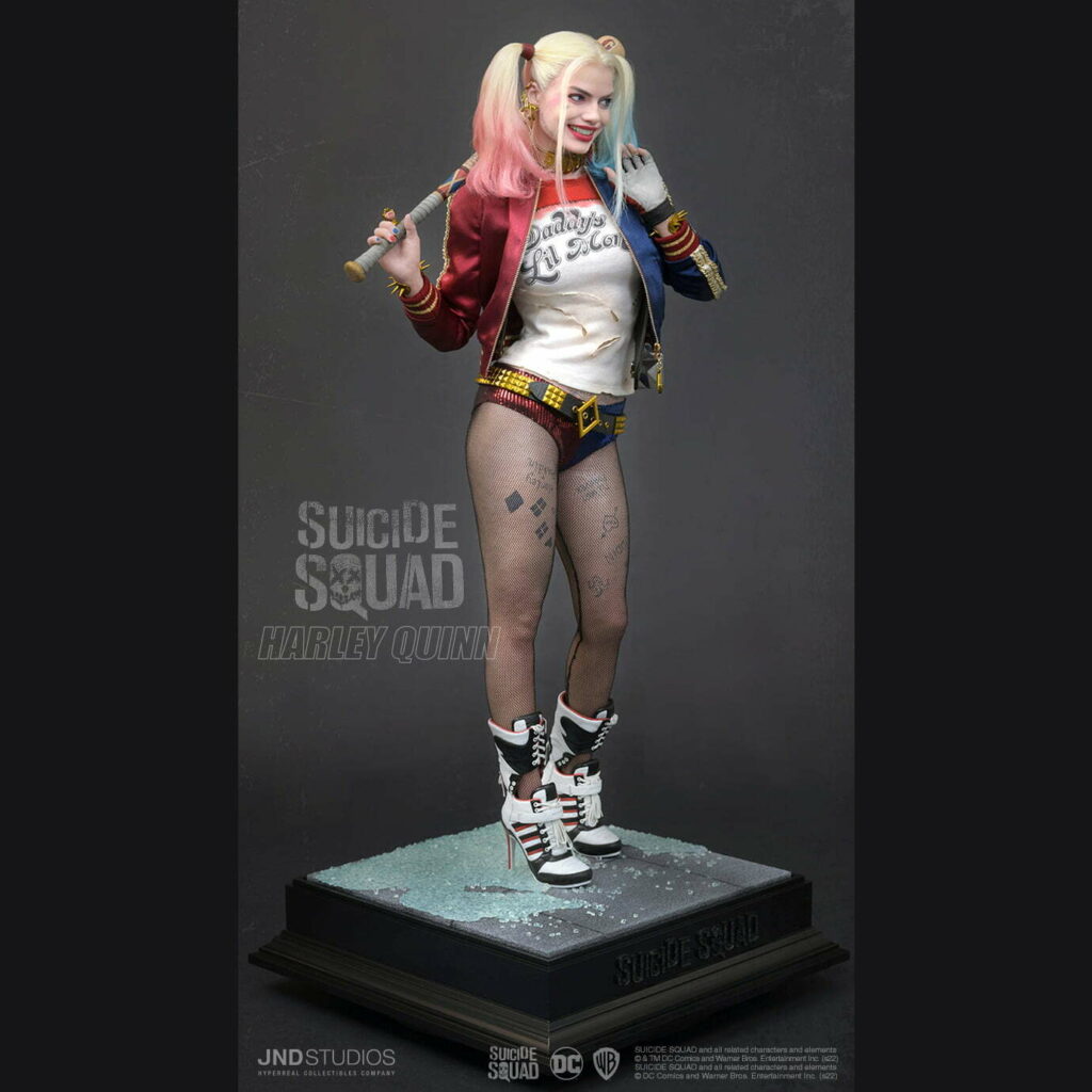 PRE-LOVED - JND STUDIOS - SUICIDE SQUAD - HMS-005 - 1/3 SCALE HARLEY QUINN