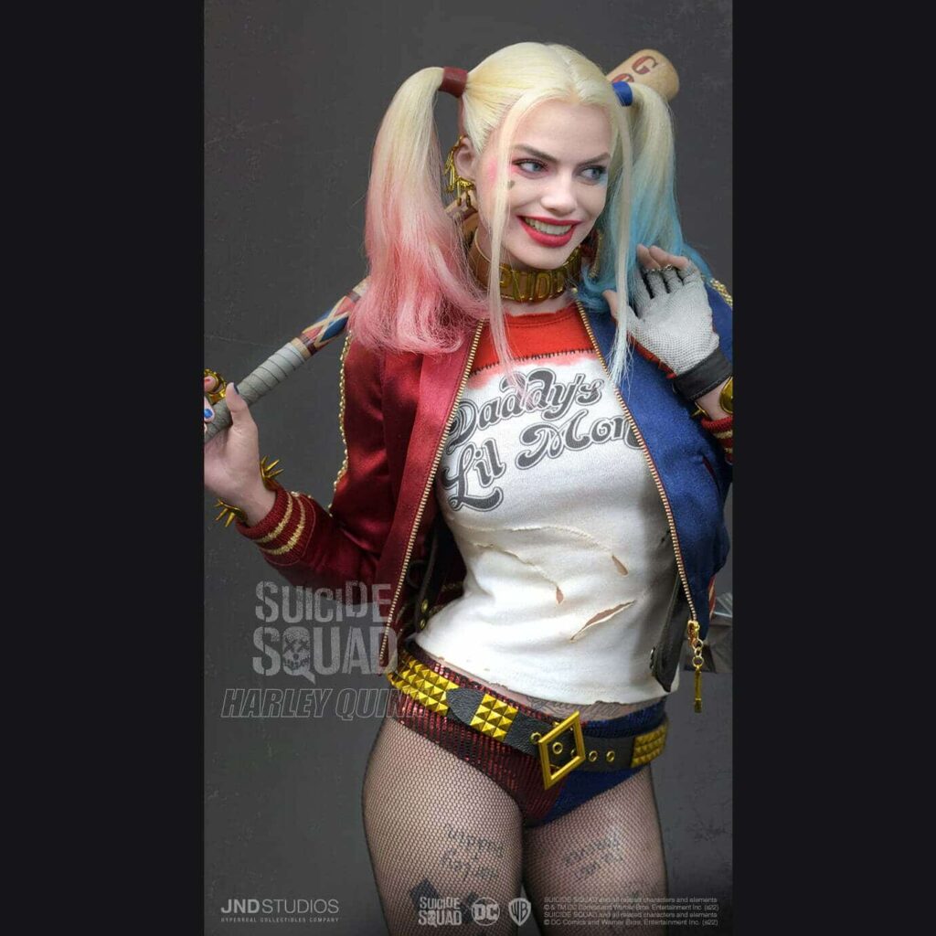 PRE-LOVED - JND STUDIOS - SUICIDE SQUAD - HMS-005 - 1/3 SCALE HARLEY QUINN