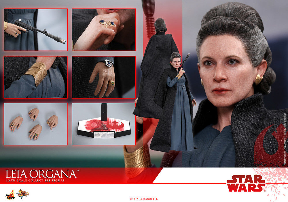 PRE-LOVED - Hot Toys - MMS459 - Star Wars: The Last Jedi: Leia Organa