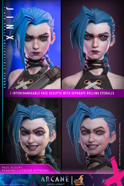 Hot Toys - TMS137 -  Arcane: League of Legends: Jinx 1/6th Scale Collectible Figure