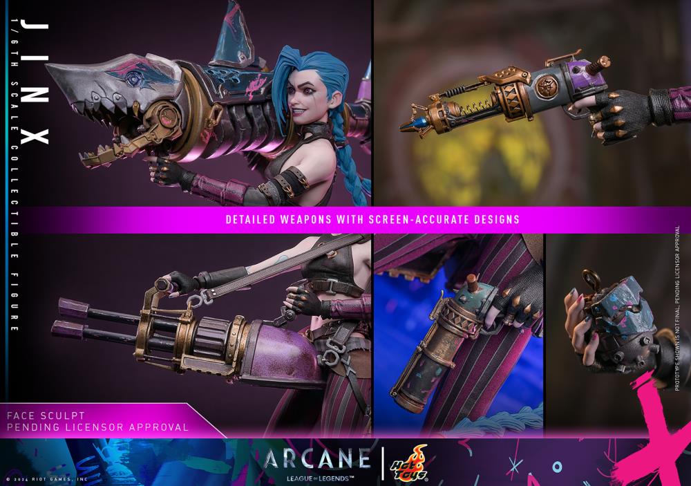 Hot Toys - TMS137 -  Arcane: League of Legends: Jinx 1/6th Scale Collectible Figure