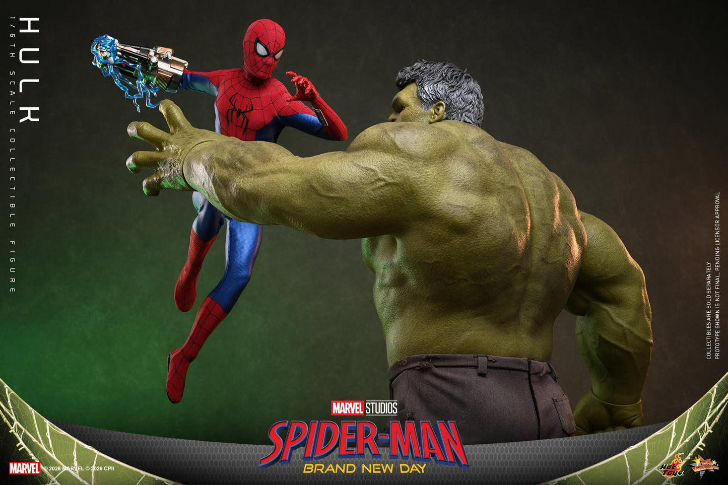 Hot Toys – MMS905 – Spider-man: Brand New Day: Hulk 1/6th scale Collectible Figure - Preorder