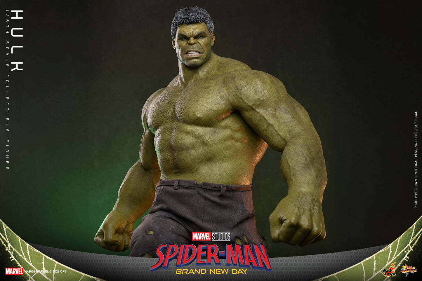 Hot Toys – MMS905 – Spider-man: Brand New Day: Hulk 1/6th scale Collectible Figure - Preorder
