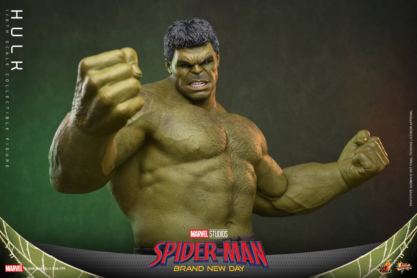 Hot Toys – MMS905 – Spider-man: Brand New Day: Hulk 1/6th scale Collectible Figure - Preorder