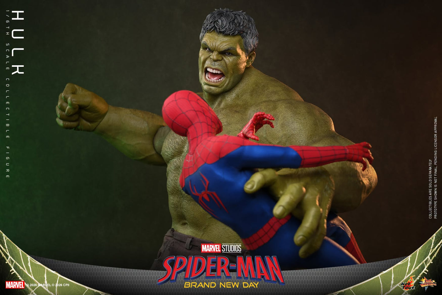 Hot Toys – MMS905 – Spider-man: Brand New Day: Hulk 1/6th scale Collectible Figure - Preorder