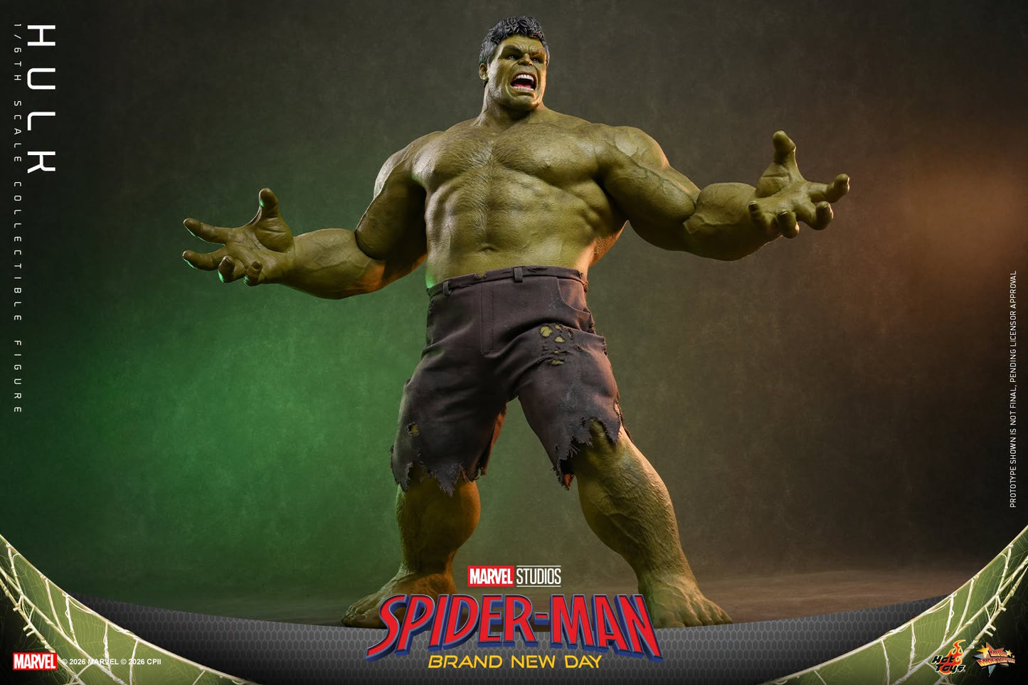 Hot Toys – MMS905 – Spider-man: Brand New Day: Hulk 1/6th scale Collectible Figure - Preorder