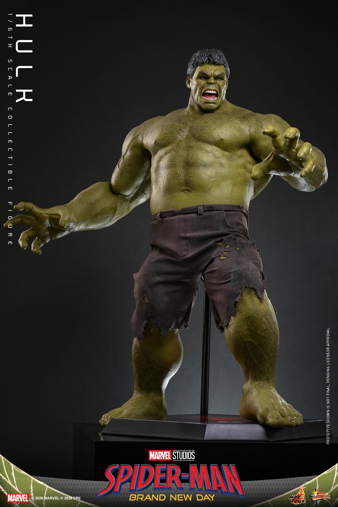 Hot Toys – MMS905 – Spider-man: Brand New Day: Hulk 1/6th scale Collectible Figure - Preorder