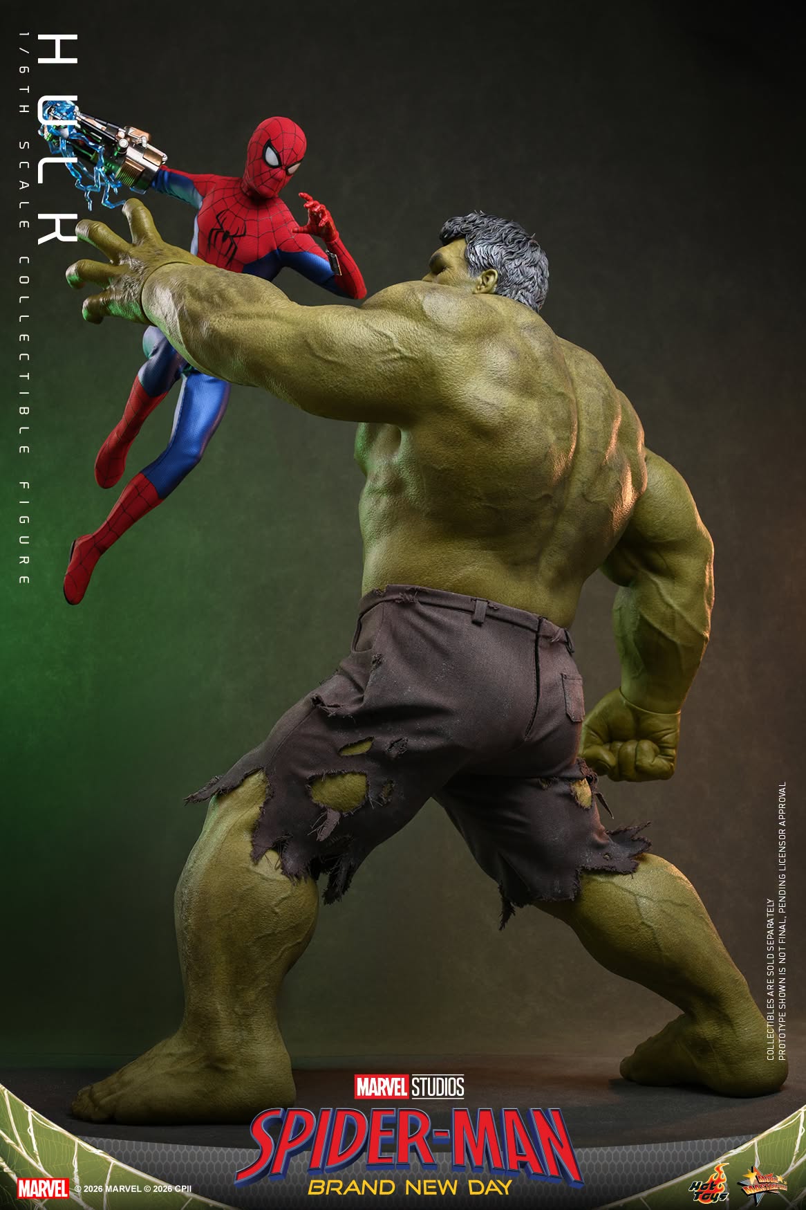 Hot Toys – MMS905 – Spider-man: Brand New Day: Hulk 1/6th scale Collectible Figure - Preorder