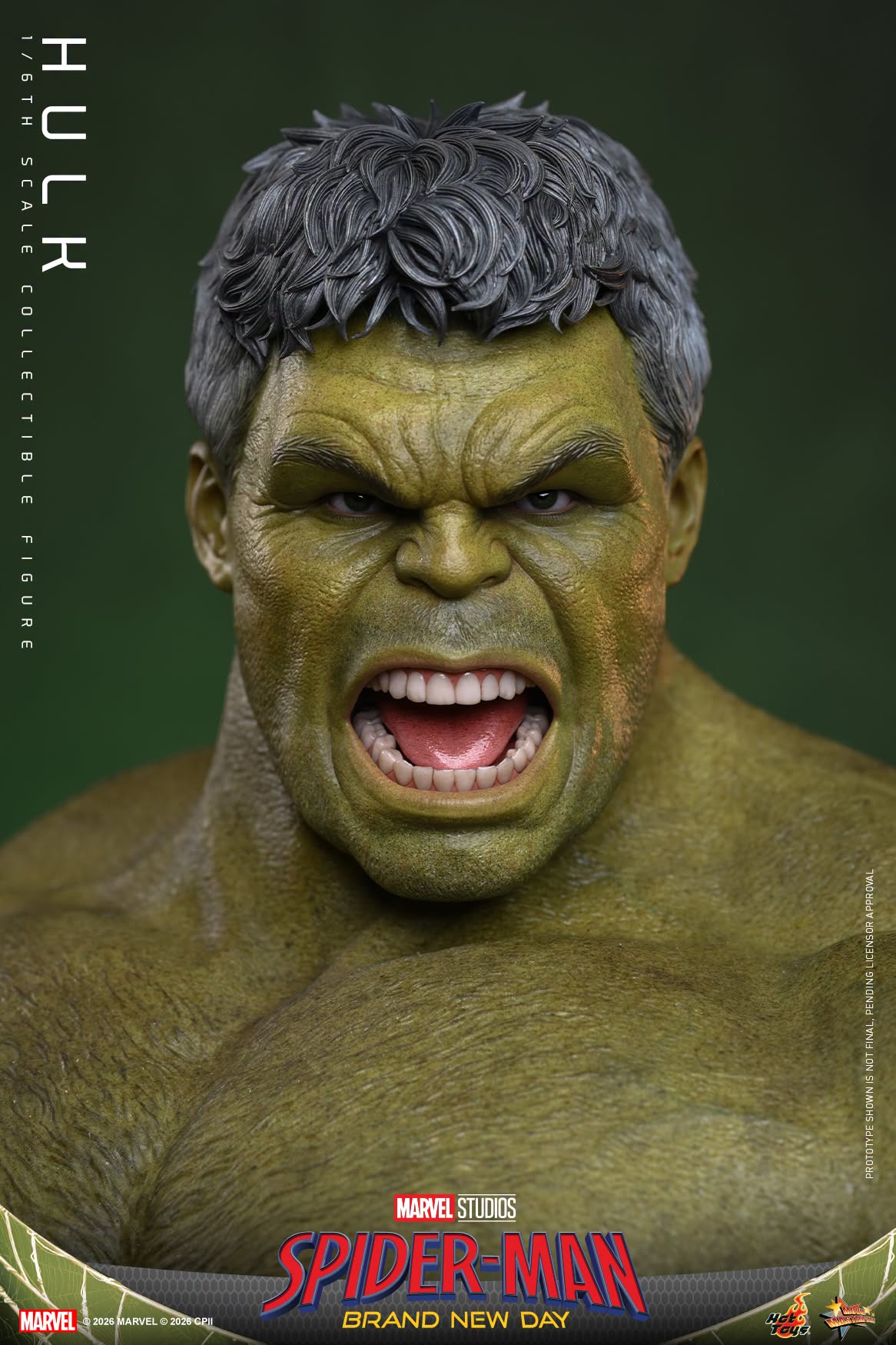Hot Toys – MMS905 – Spider-man: Brand New Day: Hulk 1/6th scale Collectible Figure - Preorder