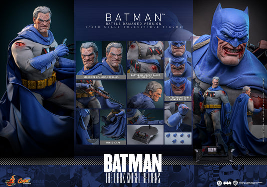 Hot Toys - CMS031 -  Batman: The Dark Knight™ Returns: Batman™ (Battle Damaged Version) 1/6th Collectibles Figure  Pre-order NOW