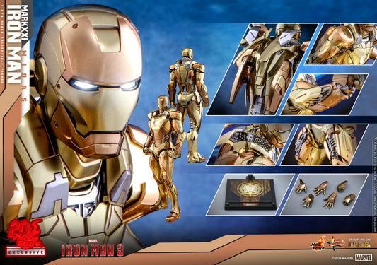 PRE-LOVED - Hot Toys - MMS586D36 - Iron Man Mark 21 - Midas (Diecast Version)