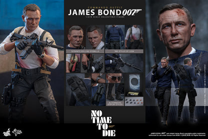 Hot Toys – MMS804 – JAMES BOND (No Time To Die):  James Bond (Commando Outfit) 1/6th scale Collectible Set