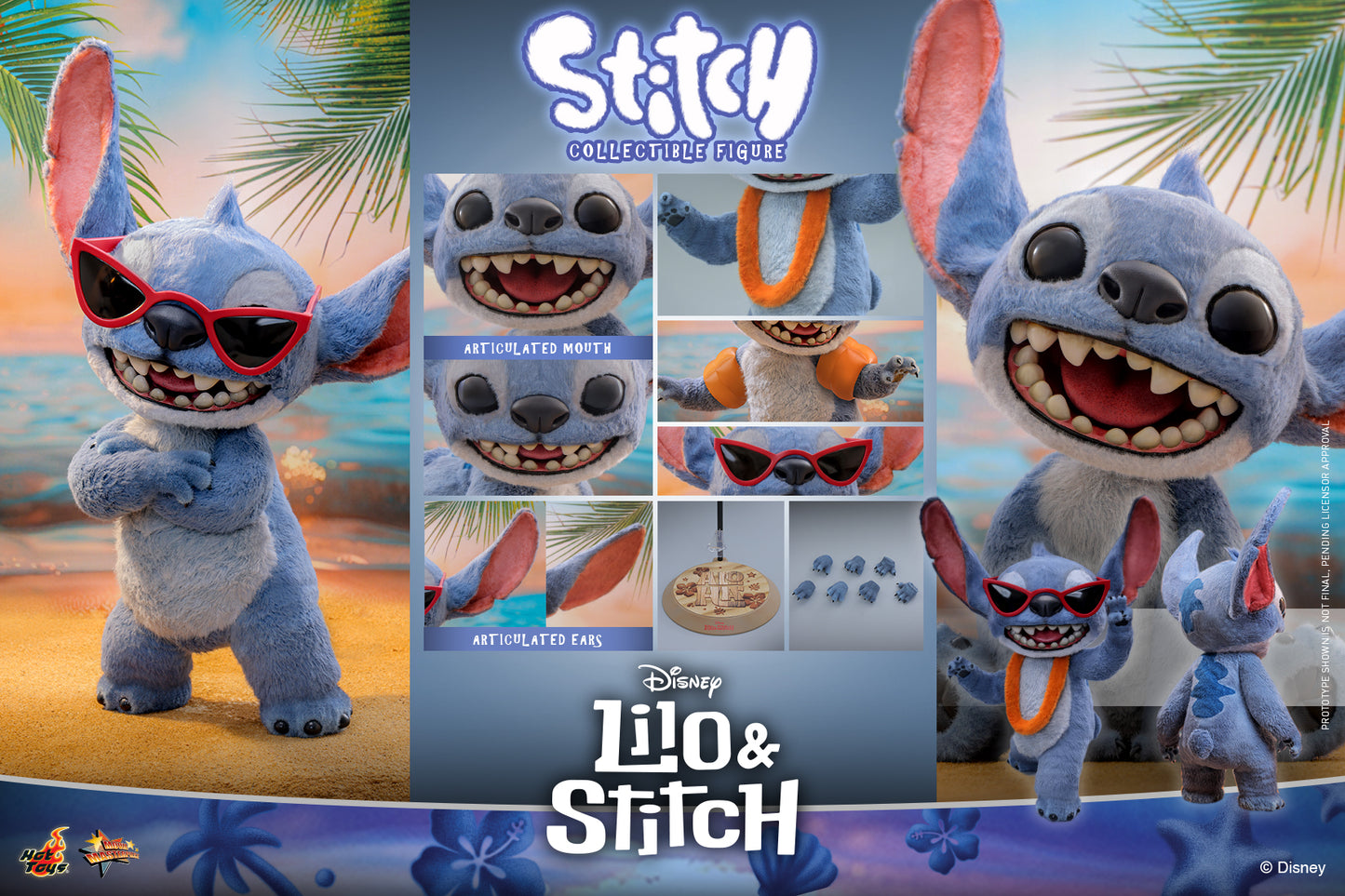 Hot Toys – MMS815 – Lilo & Stitch: Stitch 1/6th scale Collectible Figure