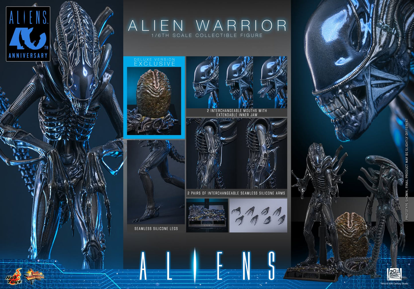 Hot Toys – MMS899 – Aliens: Alien Warrior (Deluxe Version) 1/6th scale Collectible Figure - Preorder Now