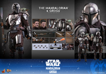 Hot Toys - MMS871 - Star Wars: The Mandalorian & Grogu™ - The Mandalorian™ and Grogu™ 1/6th scale Collectible Set Pre-order NOW