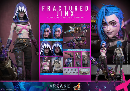 Hot Toys - TMS183- Arcane: Fractured Jinx 1/6th Scale Collectible Figure Pre-order