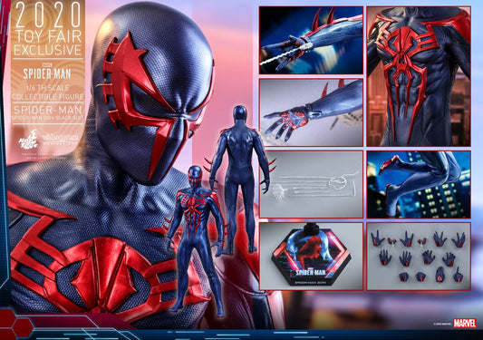 PRE-LOVED - Hot Toys - VGM042 - Marvel’s Spider-Man (2099 Black Suit)