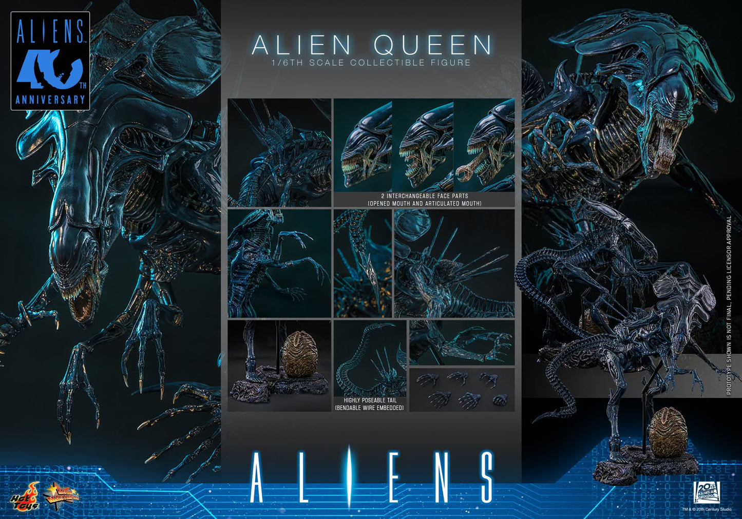 Hot Toys – MMS903 – Aliens: Alien Queen 1/6th scale Collectible Figure - Preorder